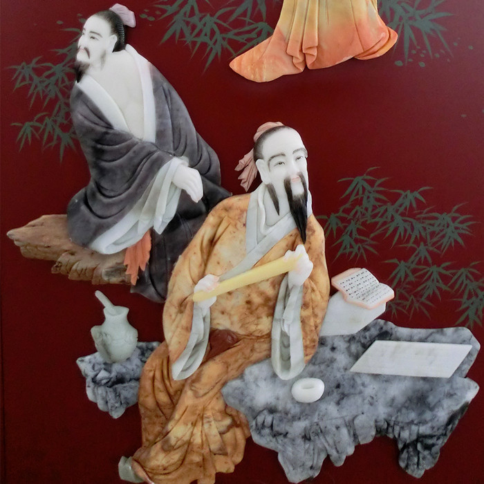 Yangzhou Lacquerware ผู้ผลิตตู้เฟอร์นิเจอร์ โมเดิร์นจีนใหม่คลาสสิก ตู้พื้นตู้ทางเข้าตู้เสื้อผ้าขนาดใหญ่ Sho