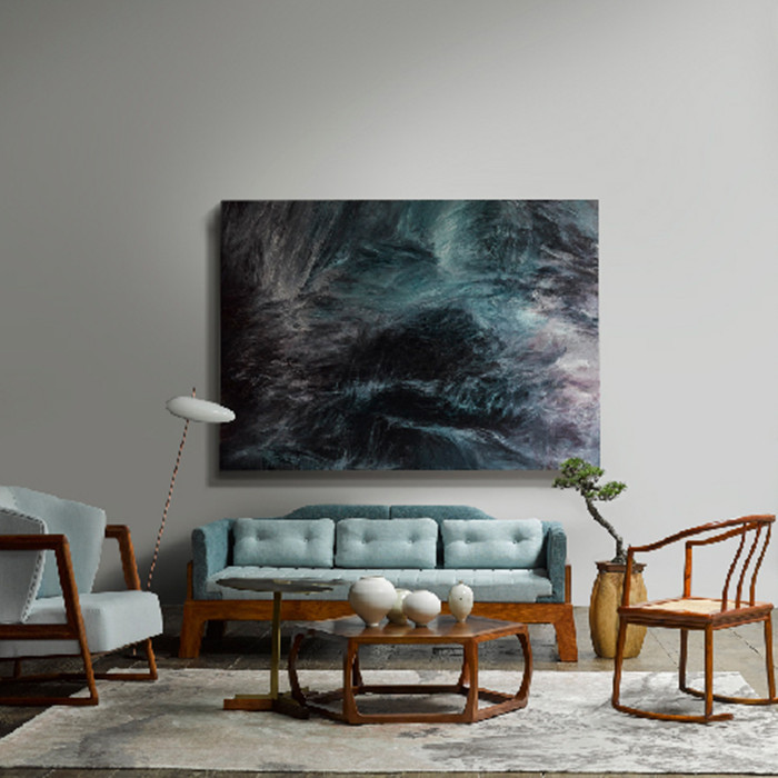 ปูซูโต๊ะกาแฟหกเหลี่ยมโต๊ะน้าชาการออกแบบเดิมสไตล์จีนใหม่เฟอร์นิเจอร์ไม้เนื้อแข็ง