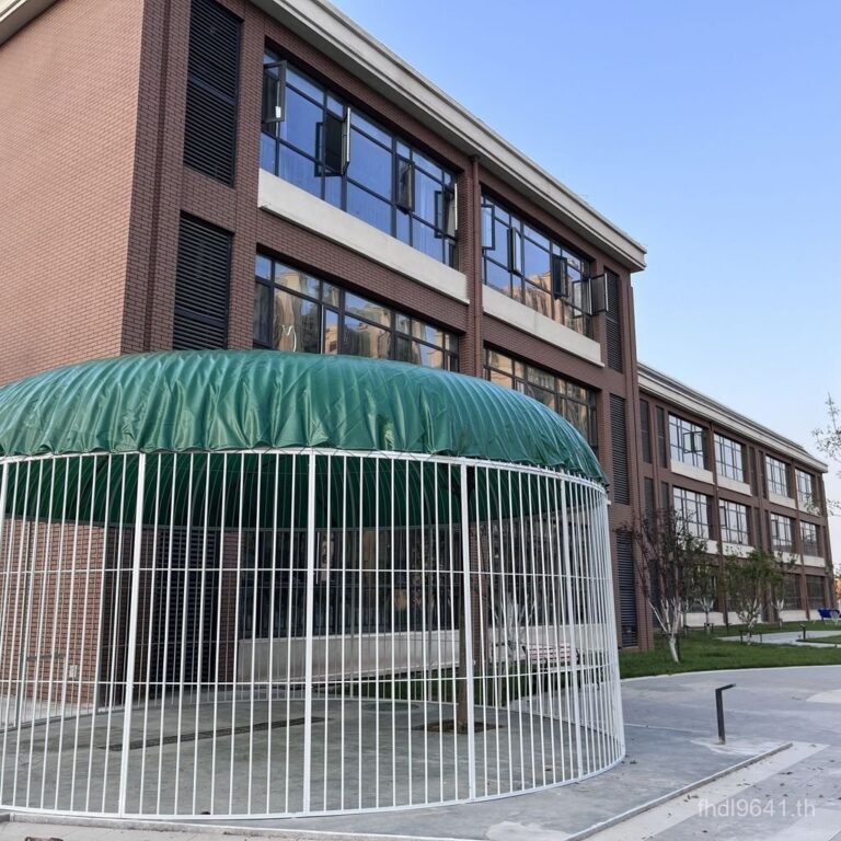 กรงนกสวนขนาดใหญ่สุดกรงนกนกยูงหลอดชุบสังกะสีกรงนกแก้วสุทธิขนาดใหญ่กลางแจ้งตกแต่งขนาดใหญ่พิเศษเข้ารหัส rt1พี