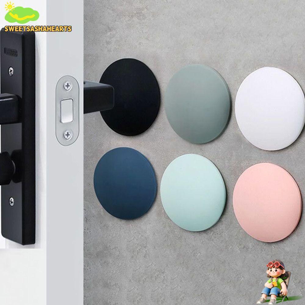 ตัวกั้นประตู สวี ตัวป้องกันผนังยามกาวตนเอง แผ่นป้องกันการชนซิลิโคนเฟอร์นิเจอร์ใบ้