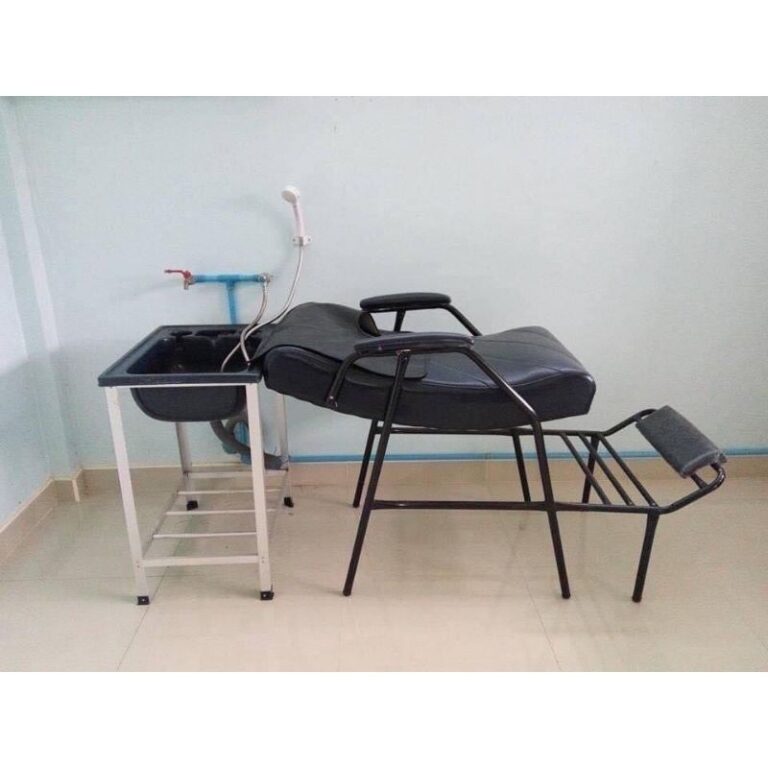 เตียงสระผมพร้อมอ่างครบชุดสำหรับใช้ตามร้านเสริมสวยหรือตามบ้าน