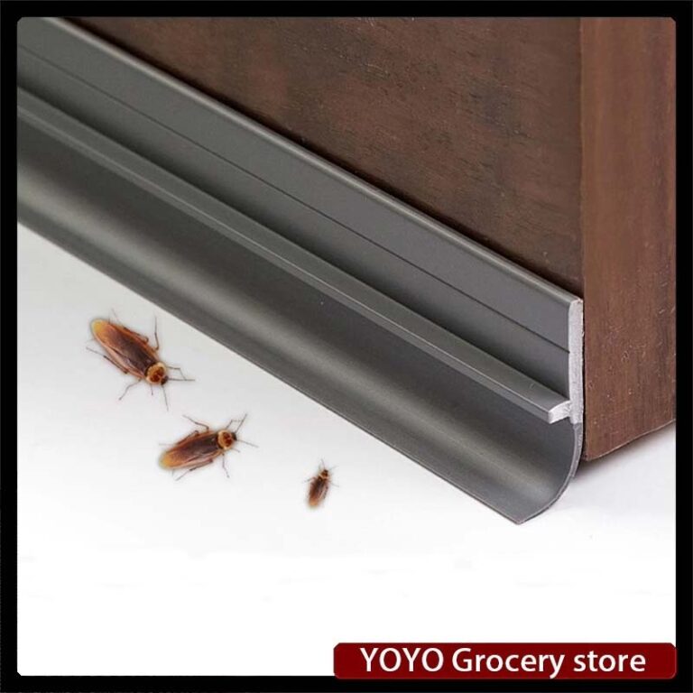 ซีลกันเสียงขอบประตู ที่กั้นประต Plus อุปกรณ์ปรับปรุงบ้าน ขอบประตูกันแมลง ยางขอบประตูด้านล่างนุ่ม ป้องกันฝุ่น ลม และแมลงส