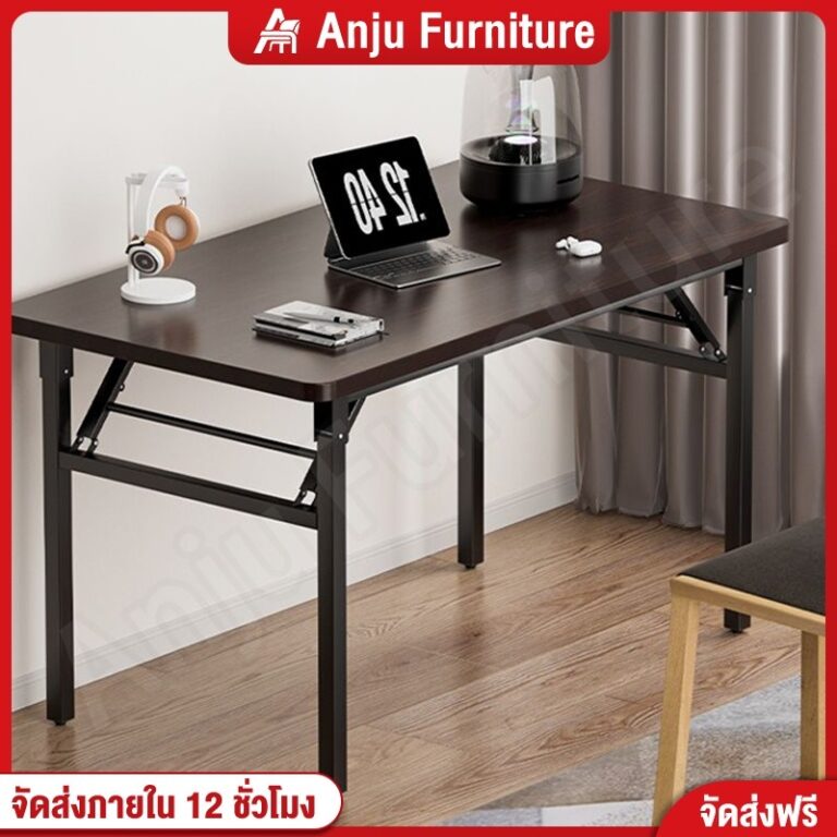 โต๊ะพับ อเนกประสงค์ 12010080CM โต๊ะพับสแตนเลส โต๊ะยาว พกพาได้ รับน้ำหนักได้ 1200KG