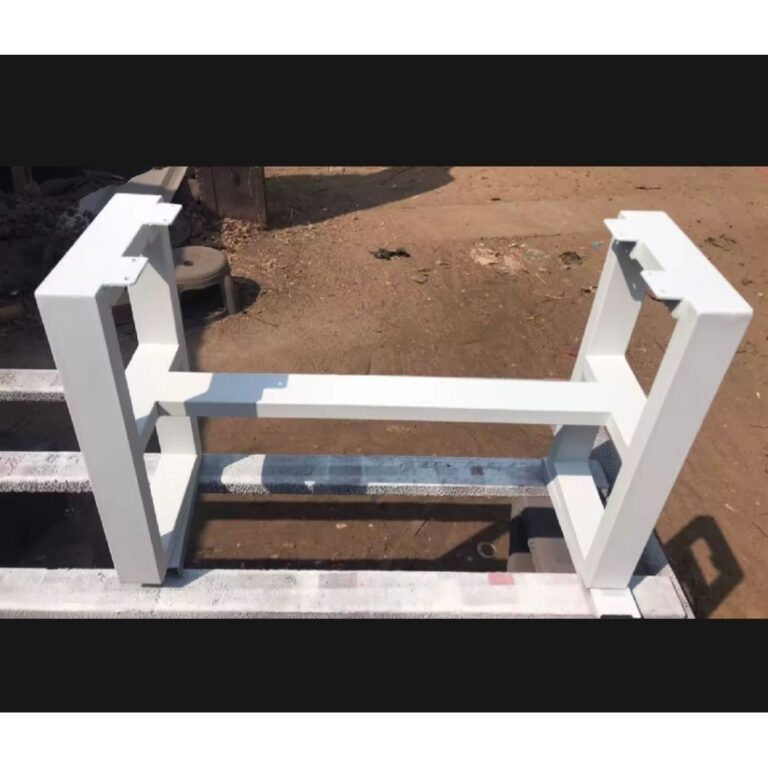 IronDIY ขาโต๊ะเหล็ก ขาม้านั่ง ขาเก้าอี้ สีขาว IR1487 มีหลายขนาด แข็งแรง ทนทาน กันสนิม เหมาะสำหรับทำม้านั่งยาว