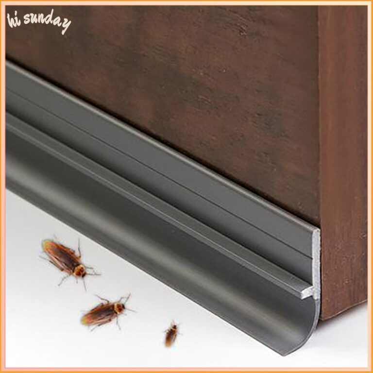 จัดส่งจากประเทศไทยแถบปิดประตู กันประตู ลดเสียงรบกวน 4100cm ซีลขอบประตู ป้องกันแมลงเข้าไป