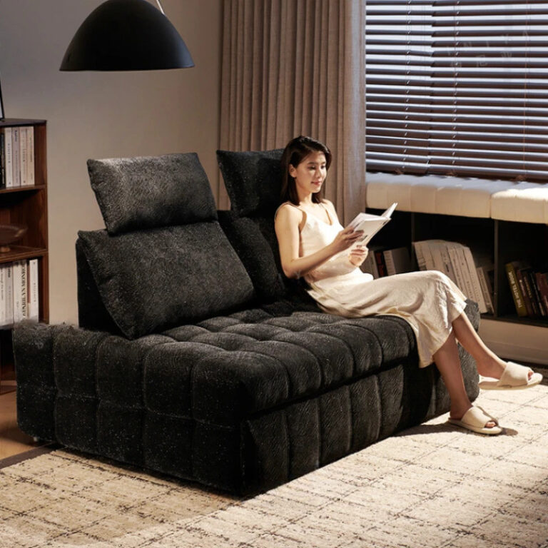 คู่ห้องนั่งเล่นโซฟาเตียงพับมัลติฟังก์ชั่ในครัวเรือน Telescopic โซฟาห้องนอนคู่ Nordic Divani บ้าน Furnitu