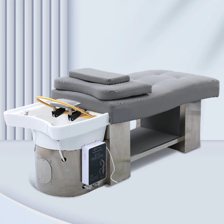 มัลติฟังก์ชั่น Thermostatic แชมพูเก้าอี้ Nordic Beautify Spa Fumigation นวดตาราง Salon เฟอร์นิเจอร์ Silla De Peluquer