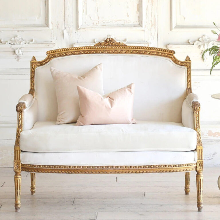 อเมริกันฝรั่งเศสทองย้อนยุคไม้เนื้อแข็งคู่ สามเท่า โซฟายุโรปวิลล่าห้องนั่งเล่นสตูดิโอถ่ายภาพเฟอร์นิเจอร์