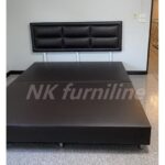 เตียงบล๊อค ขนาด5ฟุต รุ่นสตูดิโอ้ Studio สามารถเลือกแบบและสีหนังได้ตามใจ จัดส่งทั่วประเทศ