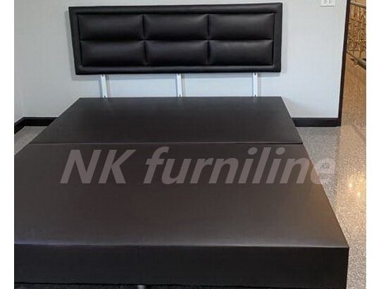 เตียงบล๊อค ขนาด5ฟุต รุ่นสตูดิโอ้ Studio สามารถเลือกแบบและสีหนังได้ตามใจ จัดส่งทั่วประเทศ