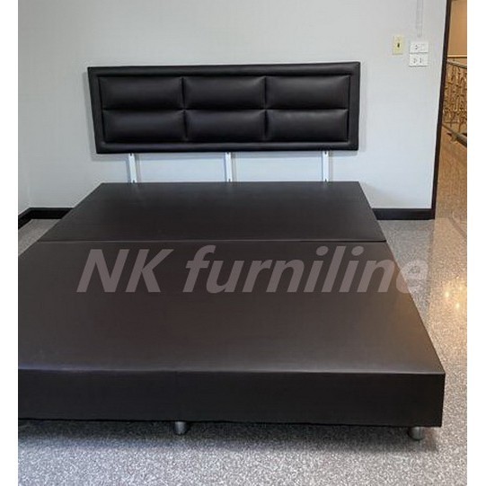 เตียงบล๊อค ขนาด5ฟุต รุ่นสตูดิโอ้ Studio สามารถเลือกแบบและสีหนังได้ตามใจ จัดส่งทั่วประเทศ