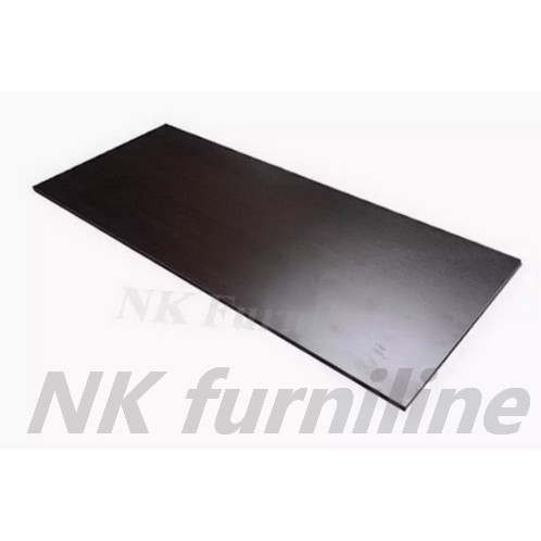 เฉพาะแผ่นท๊อปโต๊ะ Size 60x150cmหนา25cmไม้เมลามีนคุณภาพสูงไม่ซับบวมน้ำ Table top high quality melamine wood