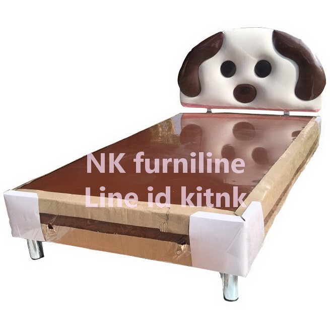 เตียงบล๊อค ขนาด35ฟุต รุ่น เชาเชา สามารถเลือกสีหนังได้ตามใจ ส่งทั่วไทยจริงๆ