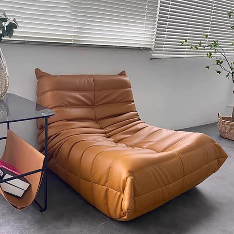 พรีออเดอร์ห้องนั่งเล่นขี้เกียจคนwrpครีมTโซฟาหนอนผีเสื้อสามารถห้องนอนนอนลงหรือนอนระเบียงพักผ่อนเก้าอี้เดี่ยวนอนหลับ