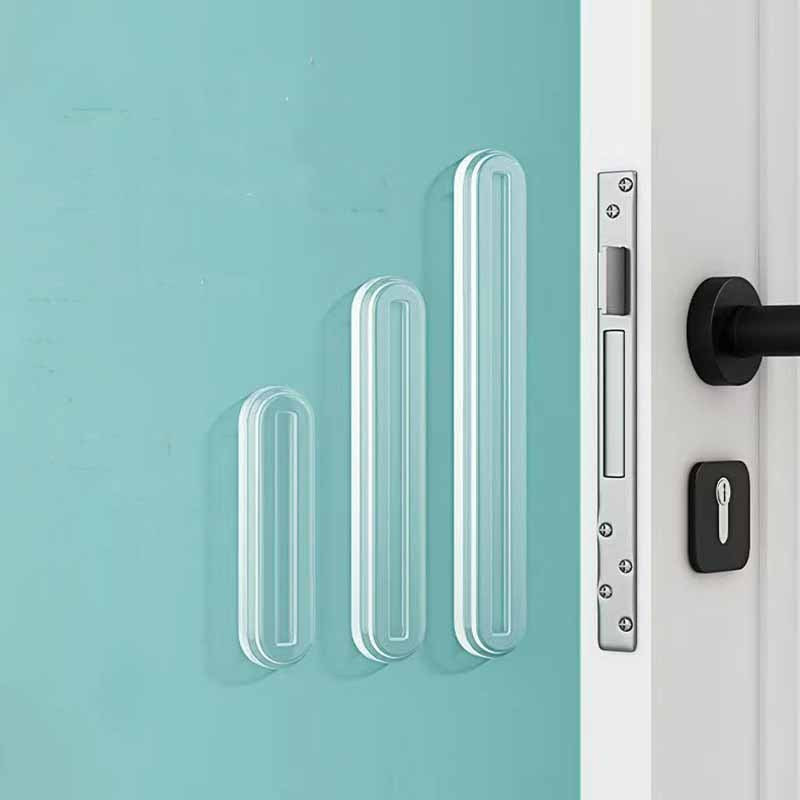 มี 3 ขนาด ซิลิโคนใส หนา กันชนประตู กันชน กันกระแทกประตู ขอบโต๊ะ ลูกบิดประตู เพื่อความปลอดภัย สาหรับเฟอร์นิเจอร์
