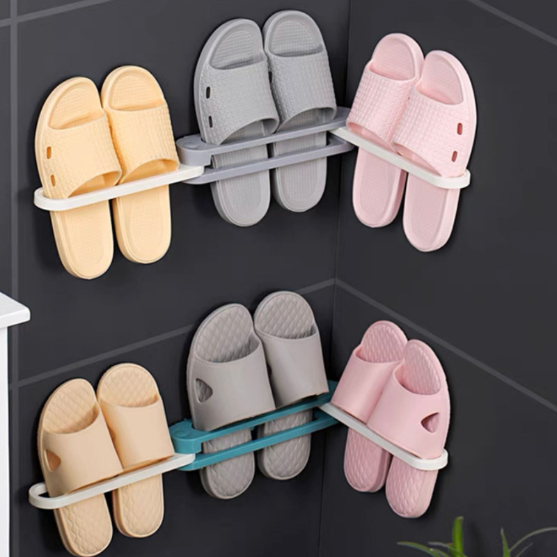 ตู้รองเท้าติดผนังขยายได้วางรองเท้าได้ถึง 3 คู่