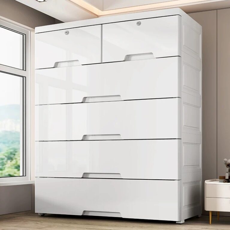 LUSH ลิ้นชักใส่เสื้อผ้า ลิ้นชักเก็บของ 78cmตู้เสื้อผ้าตู้เก็บของแบบหลายชั้น เพิ่มหนาตู้ลิ้นชักพลาสติก ลิมีล้อ ล็อคได้