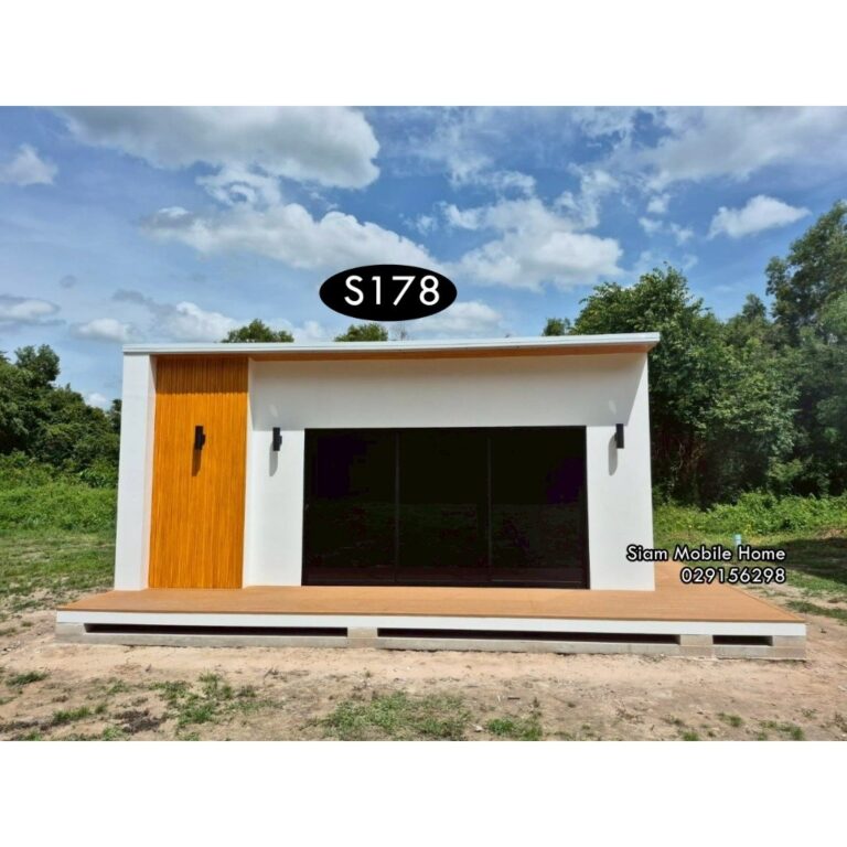 บ้านสำเร็จรูป สไตล์ Minimal Modern 750 X 450 เมตร S178