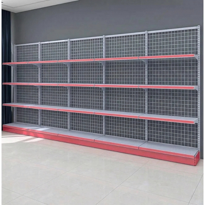 ชั้นวางสินค้าในซูเปอร์มาร์เก็ต