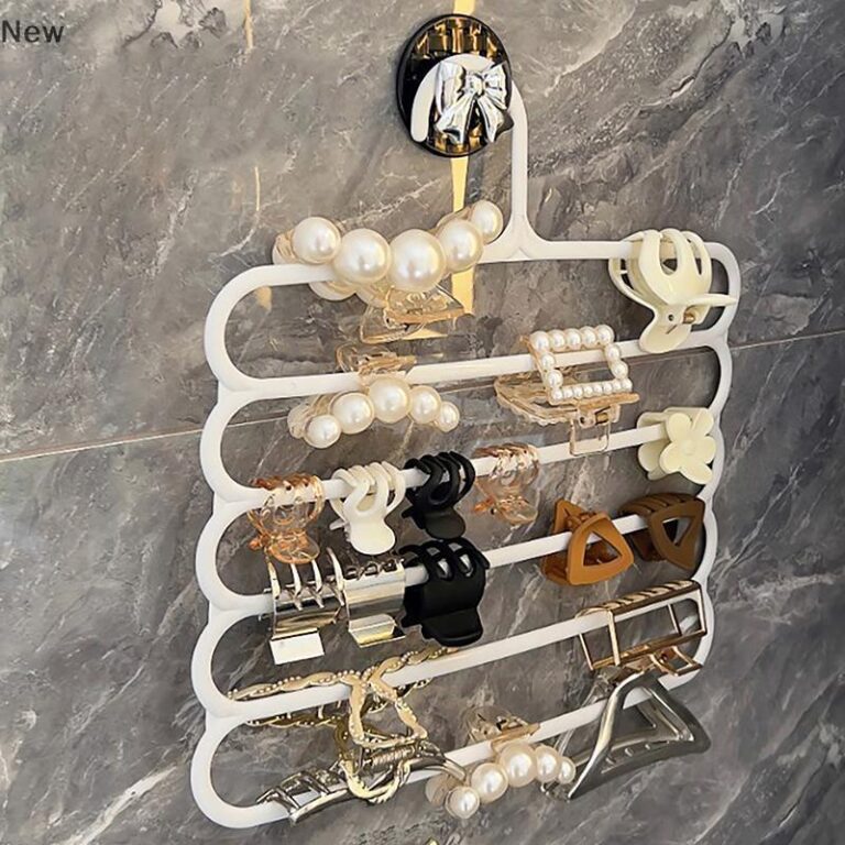 ที่แขวนกิ๊บหนีบผมหนา5ชั้นจัดของสำหรับผู้หญิงที่แขวนกิ๊บหนีบผมหนาจุได้เยอะ