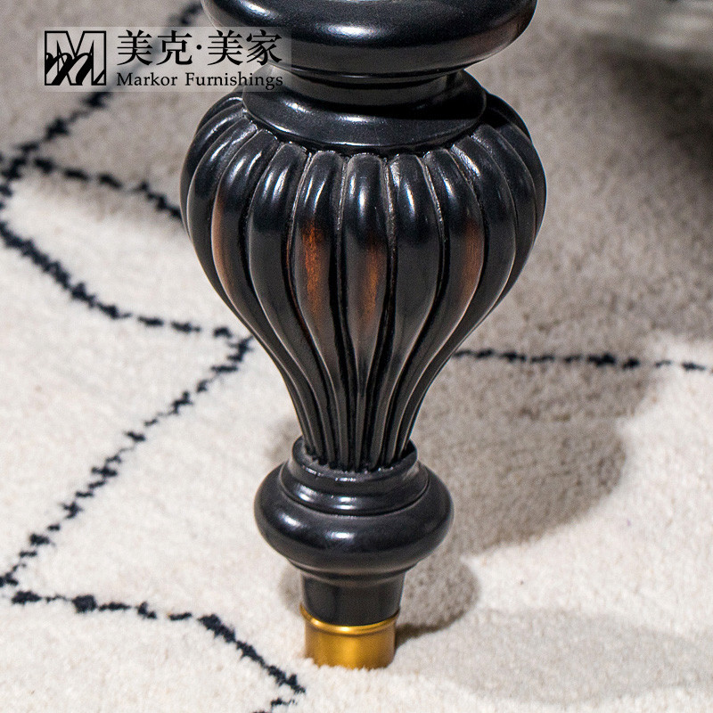 Meikemeijia Ethan Allen British Classic Series Coffee Table โต๊ะกาแฟไม้เนื้อแข็ง EA298300 799