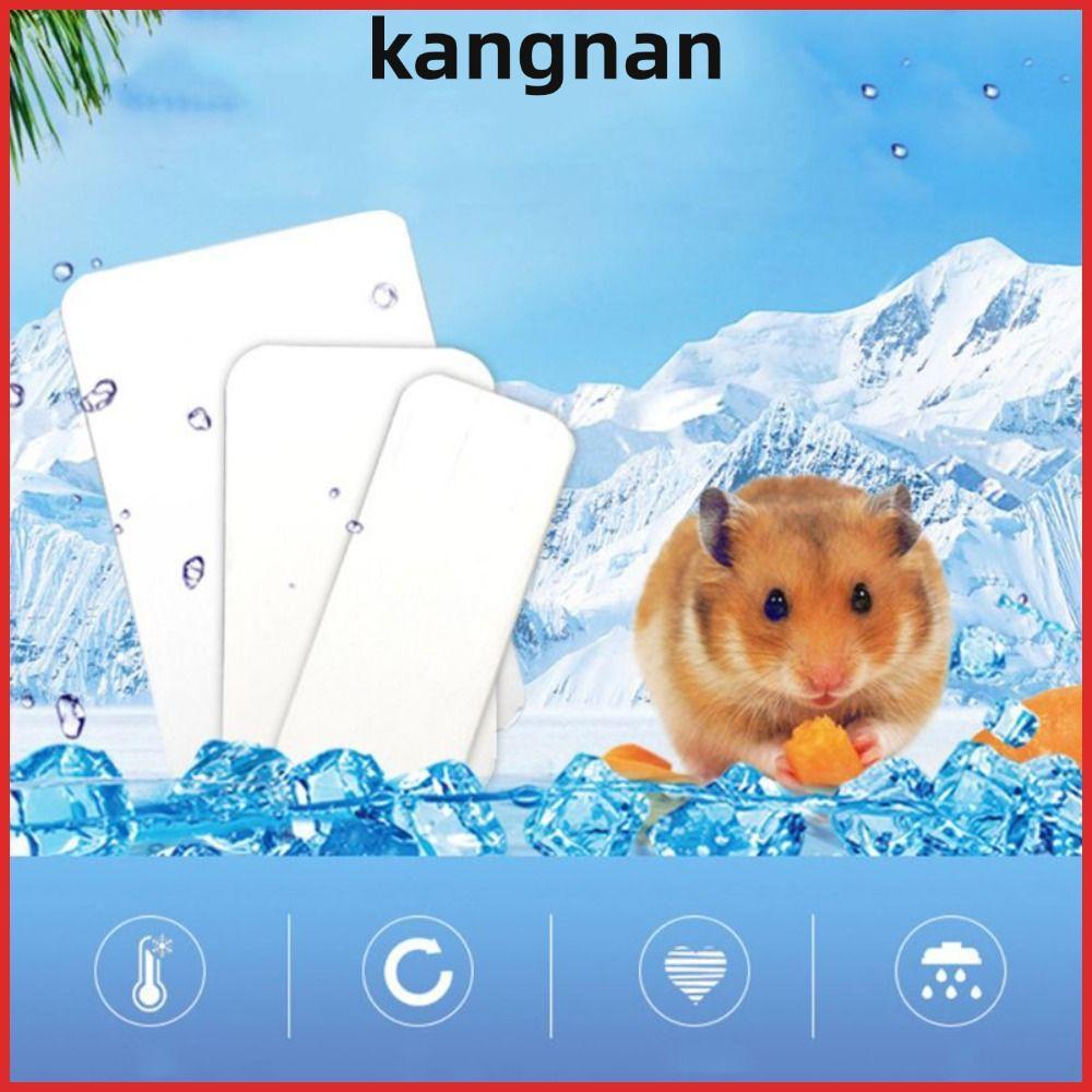 คังหนาน กระดานทาความเย็นสาหรับสัตว์เลี้ยง อุปกรณ์กระต่ายหนูแฮมสเตอร์ กระดานทาความเย็นหนูแฮมสเตอร์สีเงิน แผ่นน้าแข็งสัตว์เลี้ยงอลูมิเนียมเย็น
