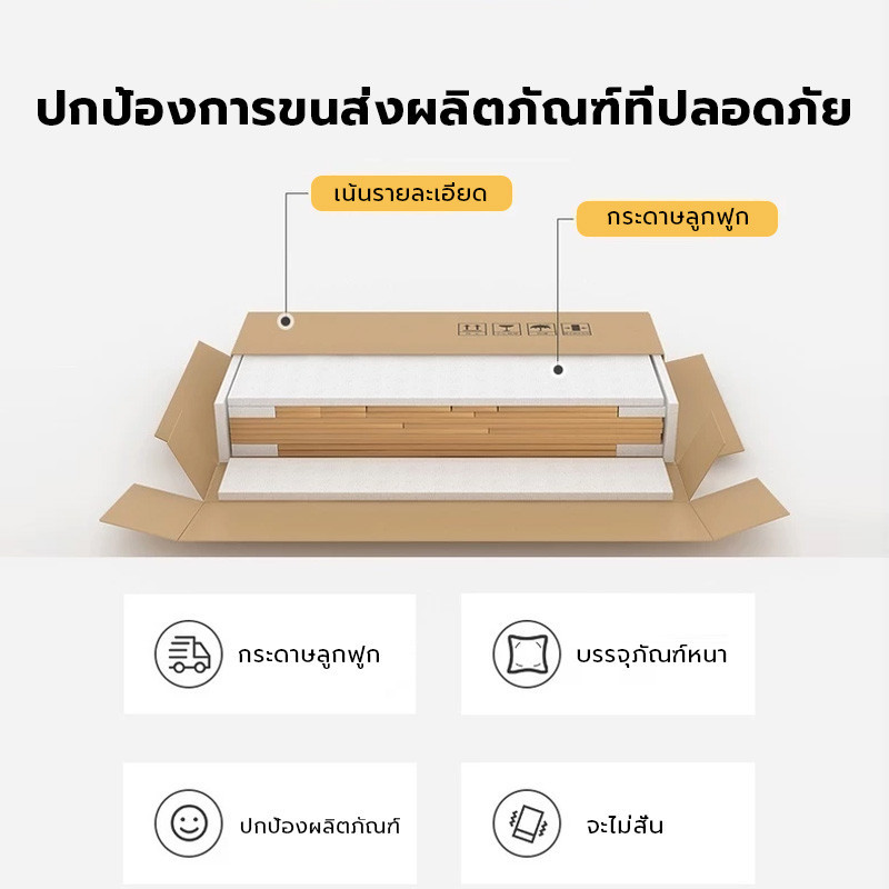 ฟรีFOCO กล่องพัสดุ อัปเกรด กล่องบรรจุภัณฑ์ธรรมดาแบบหนา เหมาะสำหรับเฟอร์นิเจอร์ขนาดใหญ่