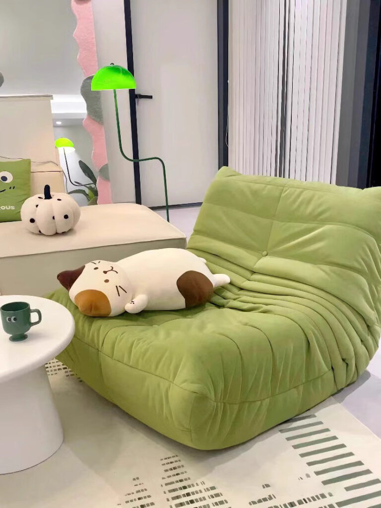 Preorder room ห้องนั่งเล่น wrp ห้องนอนโซฟาสามารถหนอนผีเสื้อครีม t ขี้เกียจนอนลงหรือนอน ระเบียงพักผ่อนเก้าอี้เดี่ยวนอนหลับ