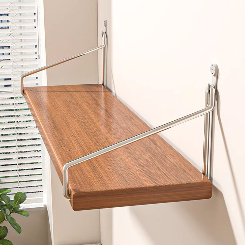 การเจาะฟรีผนังชั้นวางข้างเตียงติดผนังพาร์ทิชันห้องนั่งเล่นผนังโปรเจคเตอร์เราเตอร์ชั้นวางติดผนังชั้นวางหนังสือ