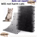 ROADSTAIRS เสื่อป้องกันการปีนเขาสาหรับสัตว์เลี้ยง ไม่มี Harm สามารถซ้อนเสื่อไล่แมว ตารางพลาสติก Soft Prick Antivandalism Mat ในร่มและกลางแจ้ง