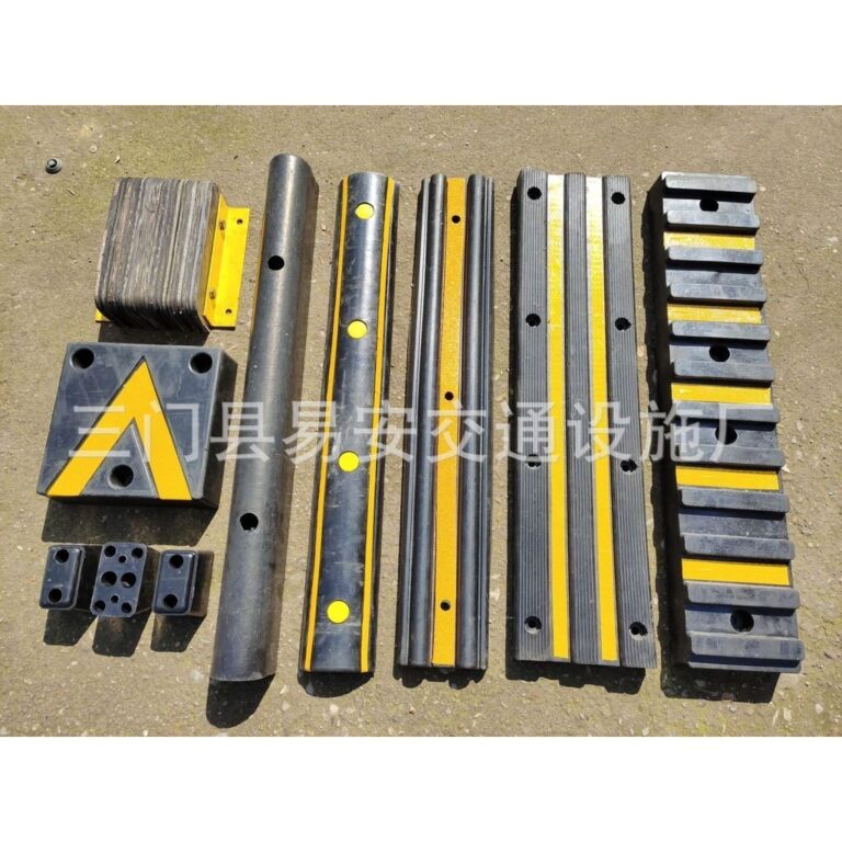 ปกป้อง Unloading D150 AntiCollision Bar Dock คลังสินค้า Starboard Cushioning แพลตฟอร์มโลจิสติกส์ยาง AntiCollision Block รถบรรทุกผนัง UD0O