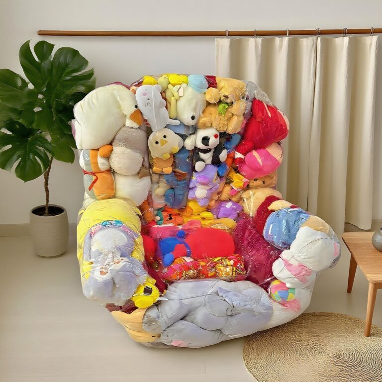 สินค้าใหม่พร้อมสต็อกตุ๊กตาพองกลางแจ้งโซฟาเก้าอี้โปร่งใสเด็กสบายเดียวนุ่มถ่ายภาพการจัดเก็บอุปกรณ์ประกอบฉาก ที่จัดระเบียบข