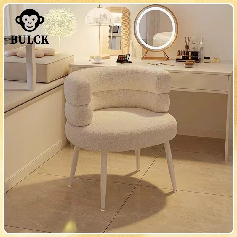 เก้าอี้โซฟา เก้าอี้แต่งหน้า สไตล์มินินอล เก้าอี้คาเฟ่ร้านอาหาร โซฟามินิมอล เบาะนุ่มนั่งสบาย